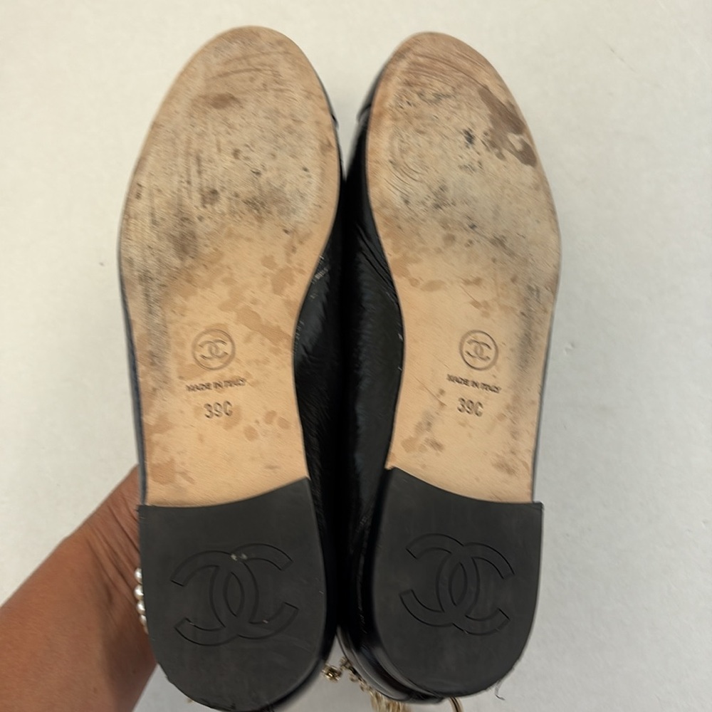 Chanel Pearl strap ballet flats - Picture 4 of 8